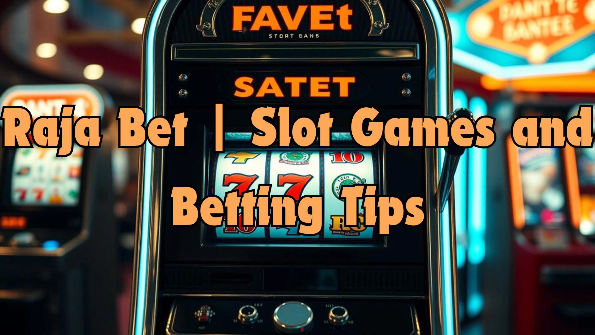 Raja Bet Slot Games and Betting Tips